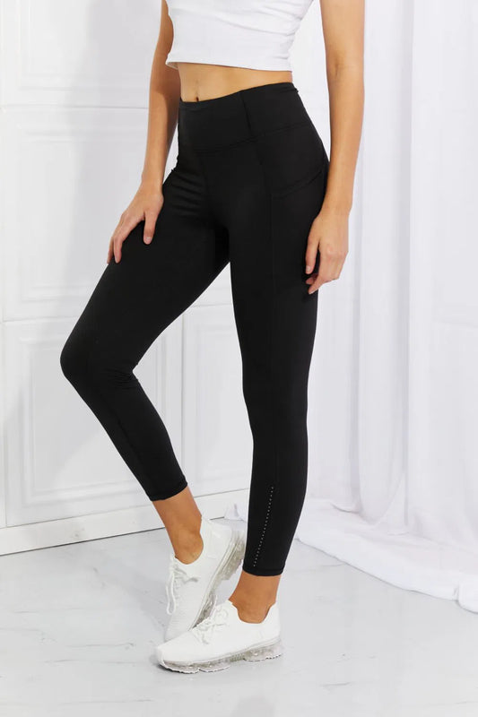 Be Seen & Stay Stylish: Reflective Dot Leggings-leggins-Evelyns Fashion