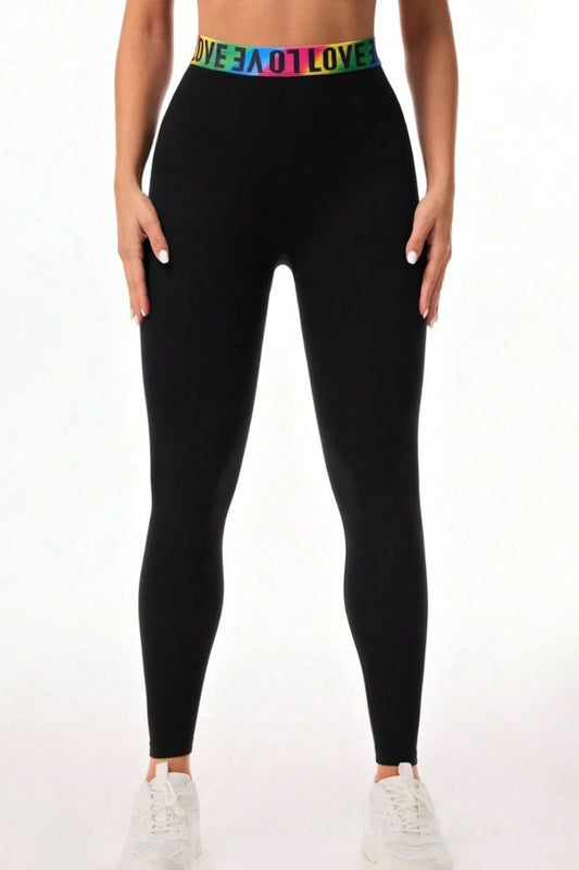 Bold & Beautiful: Printed High Waist Leggings-leggins-Evelyns Fashion