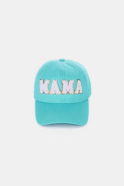 Celebrate Motherhood in Style: MAMA Chenille Cap-Womens Hats-Evelyns Fashion