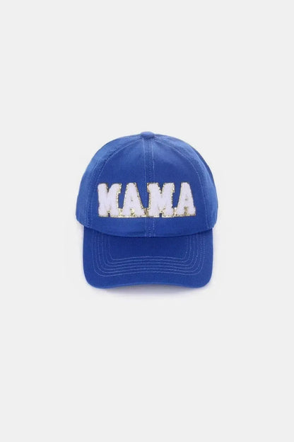 Celebrate Motherhood in Style: MAMA Chenille Cap-Womens Hats-Evelyns Fashion