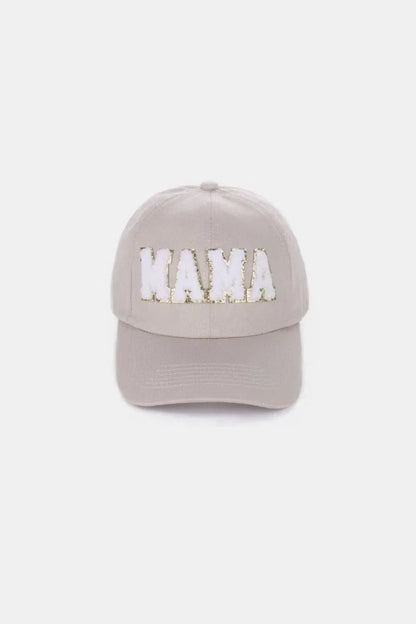 Celebrate Motherhood in Style: MAMA Chenille Cap-Womens Hats-Evelyns Fashion
