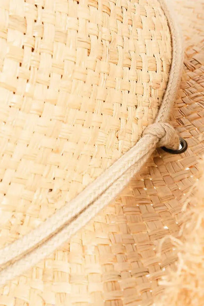 Chic & Breezy: Fame Weave Hat for Sunny Style-Womens Hats-Evelyns Fashion