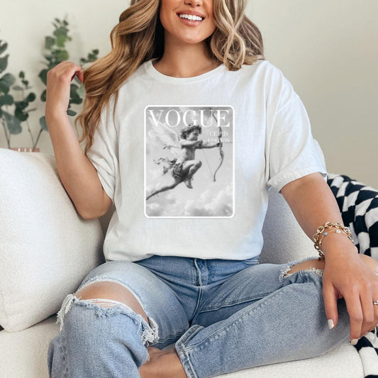 Cupid Edition Graphic Tee-Womens-Evelyns Fashion