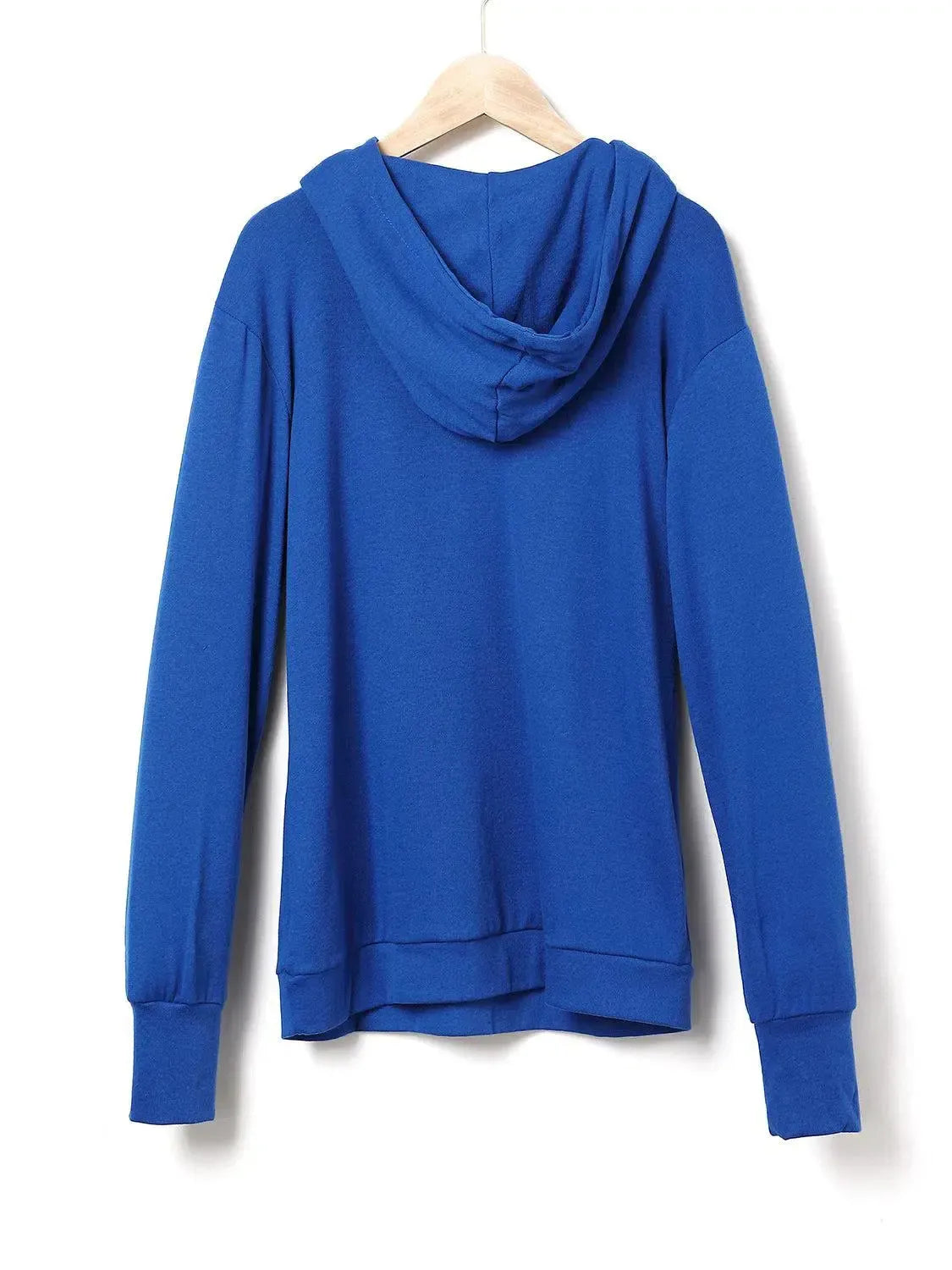 Express Your Style: Drawstring Hoodie with Letter Graphic Prints-Sweat Shirts and Hoodies-Evelyns Fashion