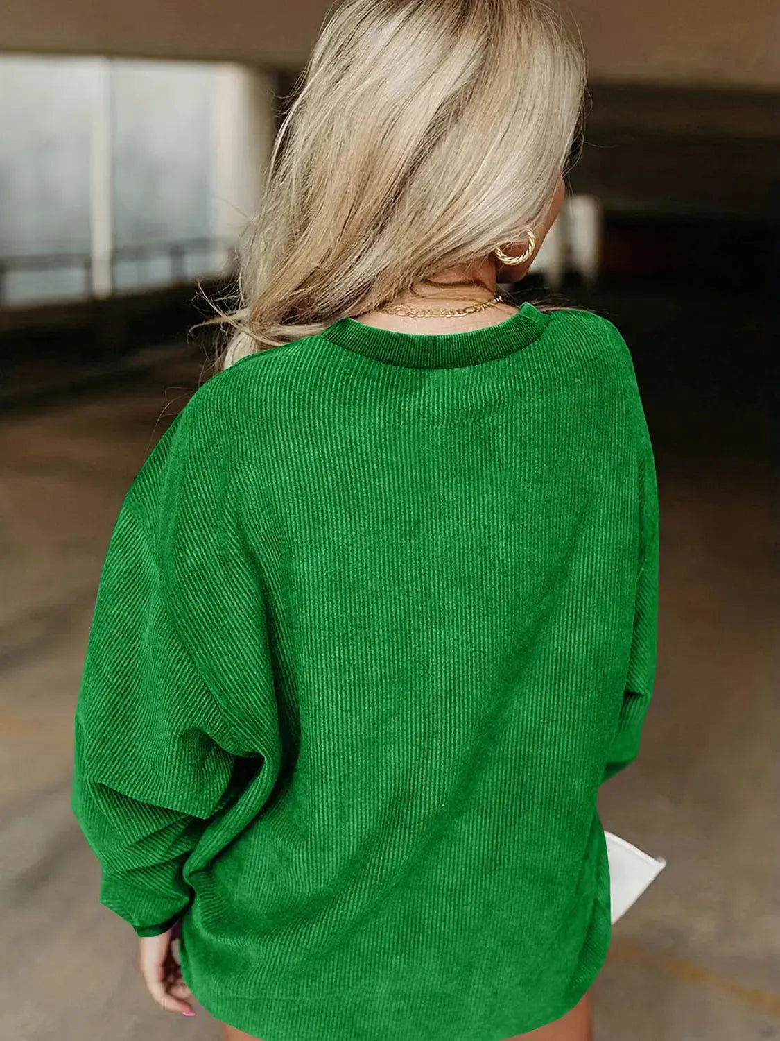 Fun & Cozy: Full-Size HOWDY Graphic Sweatshirt-Sweat Shirts and Hoodies-Evelyns Fashion