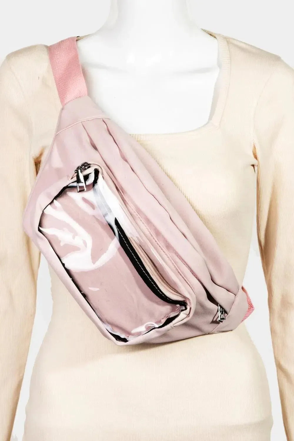 Hands-Free Convenience: Adjustable Strap Sling Bag-handbags-Evelyns Fashion