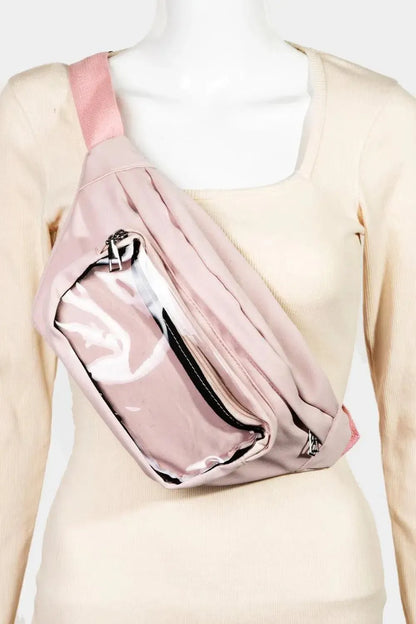 Hands-Free Convenience: Adjustable Strap Sling Bag-handbags-Evelyns Fashion