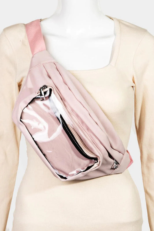 Hands-Free Convenience: Adjustable Strap Sling Bag-handbags-Evelyns Fashion