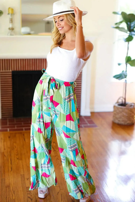 Ivory and Mint Corded Jumpsuit – Soft, Sleek & Sophisticated Style-2024 Summer Blow Out Sale-Evelyns Fashion