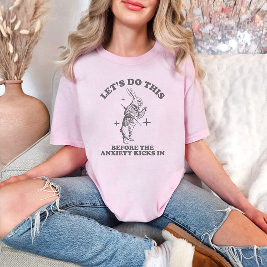 Let's Do This Graphic Tee-Womens-Evelyns Fashion