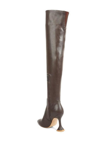 OVER THE KNEE HIGH HEELED BOOTS-BOOTS-Evelyns Fashion