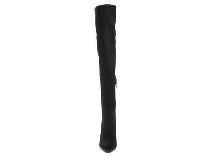 OVER THE KNEE HIGH HEELED BOOTS-BOOTS-Evelyns Fashion