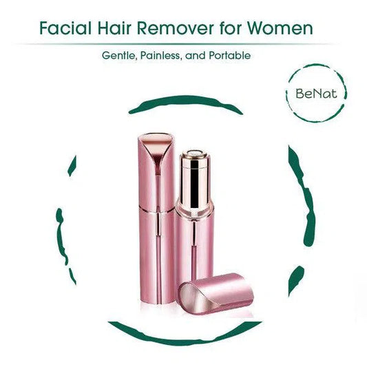 Rechargeable Facial Hair Remover-beauty products-Evelyns Fashion