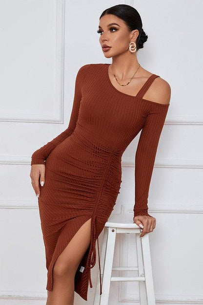 Sexy Fashion Dress-Dresses-Evelyns Fashion