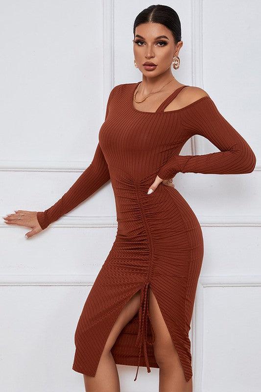 Sexy Fashion Dress-Dresses-Evelyns Fashion