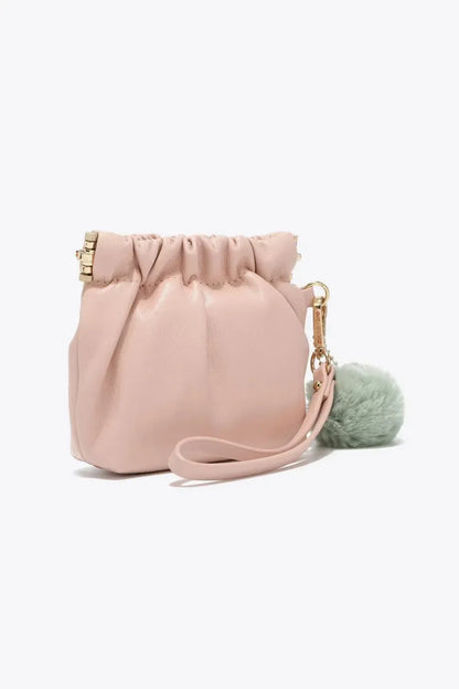 Sleek and Functional: Premium Leather Pouch-handbags-Evelyns Fashion