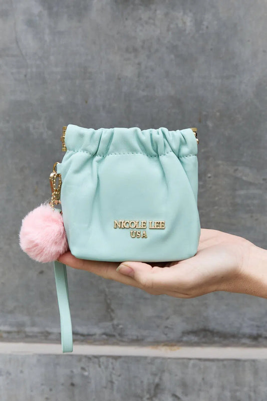 Sleek and Functional: Premium Leather Pouch-handbags-Evelyns Fashion
