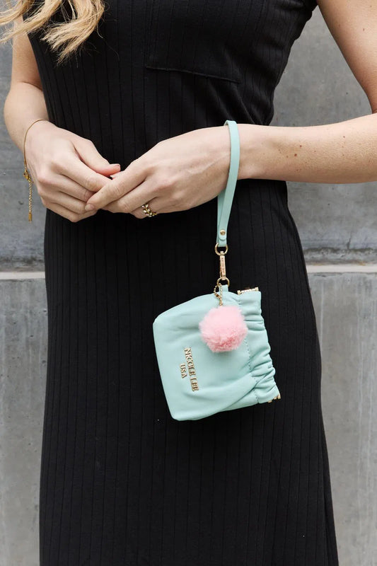 Sleek and Functional: Premium Leather Pouch-handbags-Evelyns Fashion