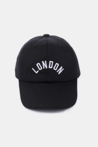 Sophisticated Style: Zenana’s Embroidered Cap for Any Occasion-Womens Hats-Evelyns Fashion