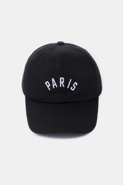 Sophisticated Style: Zenana’s Embroidered Cap for Any Occasion-Womens Hats-Evelyns Fashion