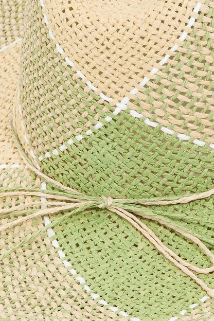 Stay Chic & Cool: Straw Braid Hat for Every Occasion-Womens Hats-Evelyns Fashion