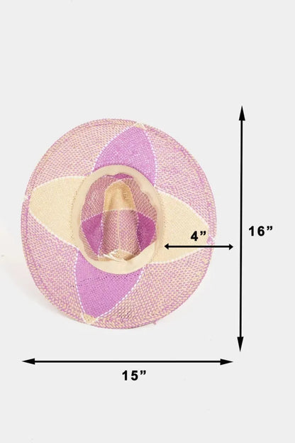 Stay Chic & Cool: Straw Braid Hat for Every Occasion-Womens Hats-Evelyns Fashion
