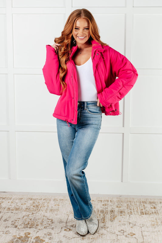 Stay Warm & Chic: Warm Regards Puffer Jacket-Layers-Evelyns Fashion