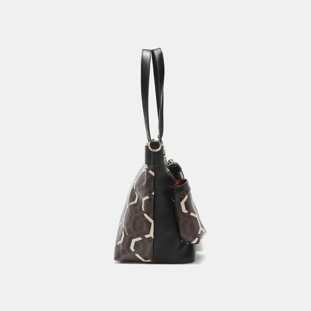 Sustainable Sophistication: Vegan Large Leather Handbag-handbags-Evelyns Fashion