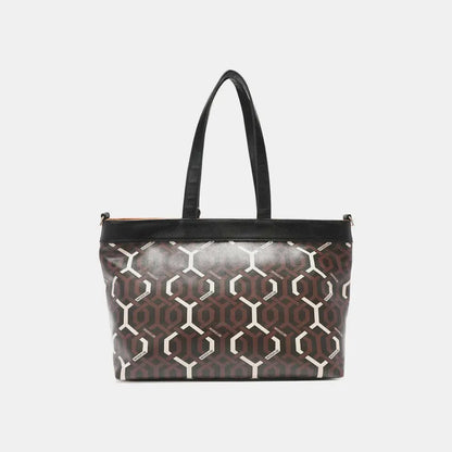 Sustainable Sophistication: Vegan Large Leather Handbag-handbags-Evelyns Fashion