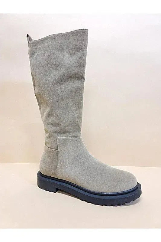 Timeless Sophistication: UNA-Long Boots for Every Occasion-Apparel & Accessories-Evelyns Fashion