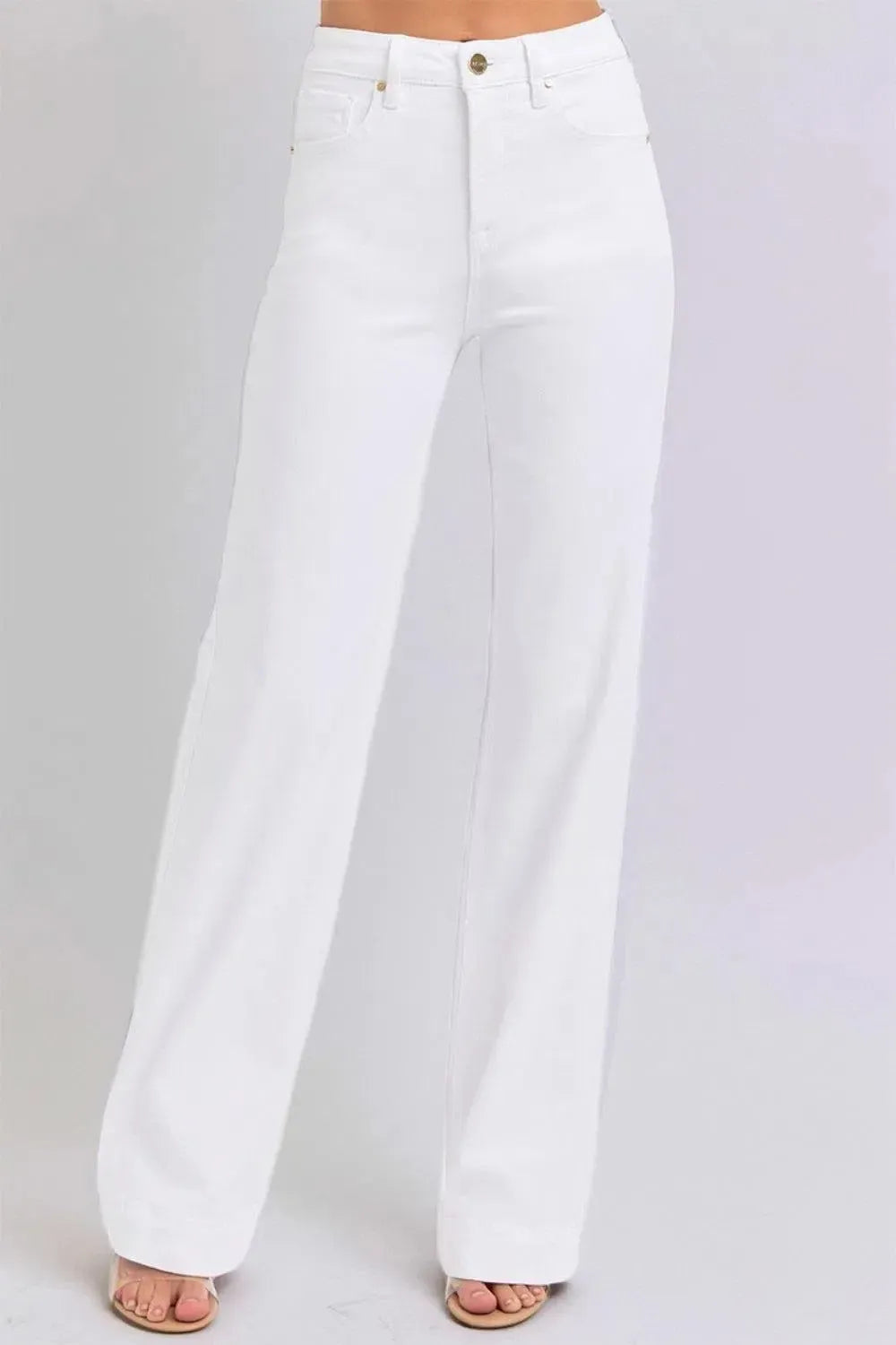 Timeless Style: High Waist Straight Jeans for Every Occasion-Apparel & Accessories-Evelyns Fashion