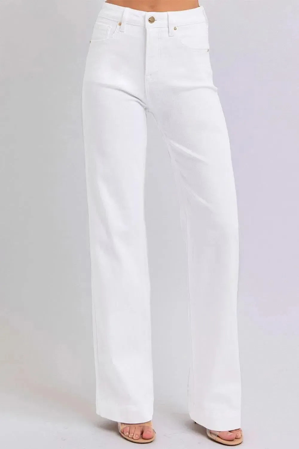 Timeless Style: High Waist Straight Jeans for Every Occasion-Apparel & Accessories-Evelyns Fashion