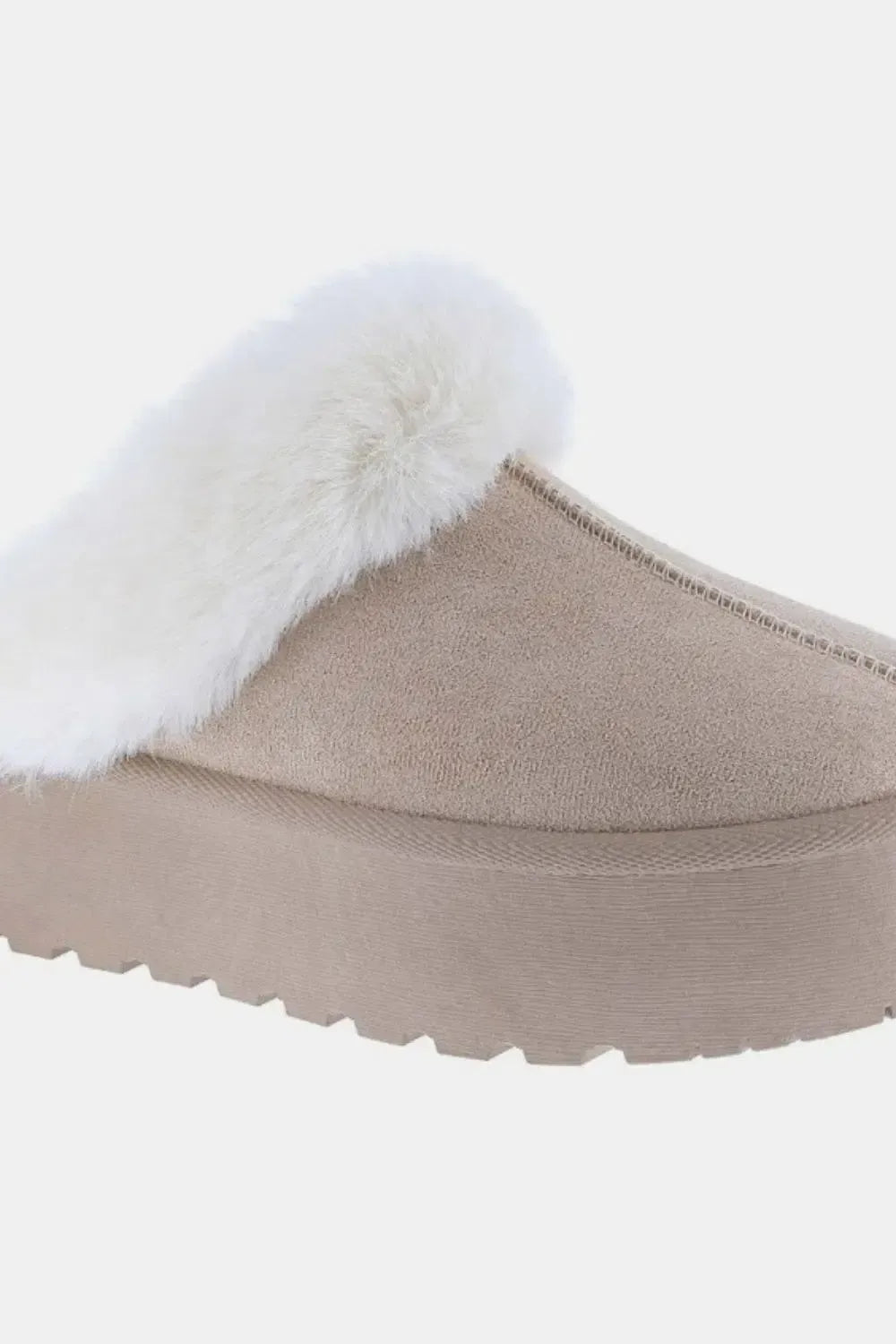 Weeboo Luxe Fur-Lined Slippers-shoes-Evelyns Fashion