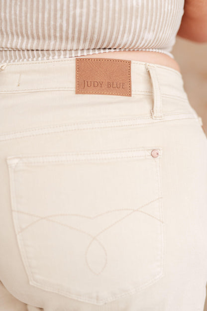 Women's Greta High Rise Shorts-Denim-Evelyns Fashion